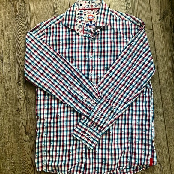 Men's Modern Fit dress shirt -  Jermyn & Bond size medium - Picture 3 of 6